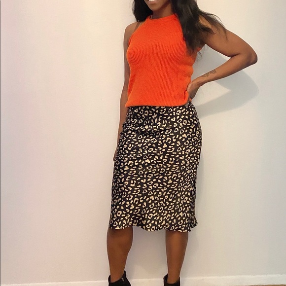 Women’s animal print midi skirt - Picture 2 of 3